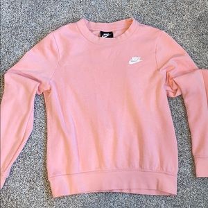 Pink Nike Crewneck